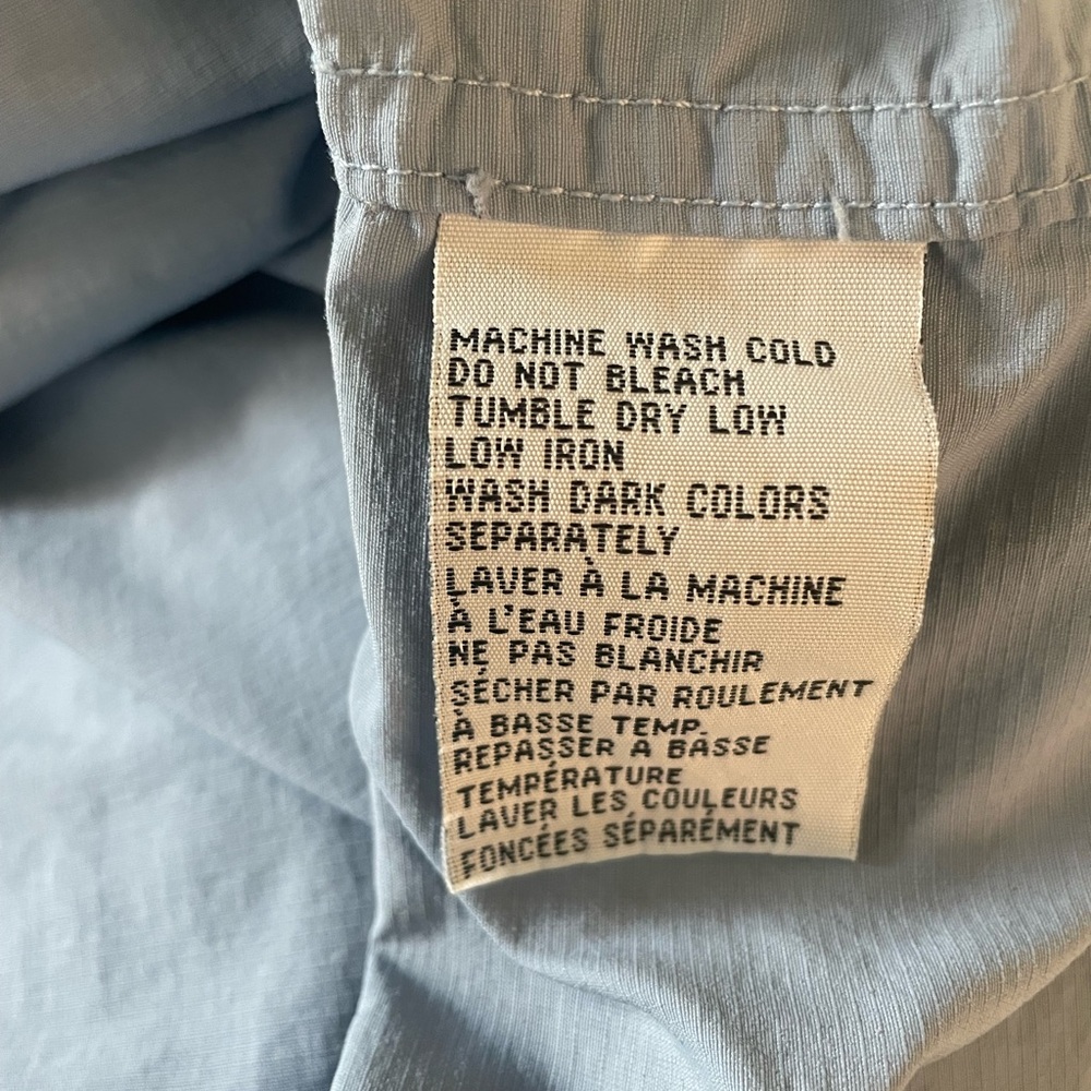 Sportsman Light Blue Button-Up Fishing Shirt - Picture 12 of 12
